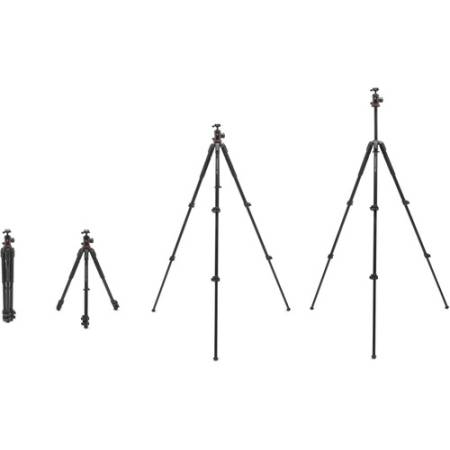 Manfrotto MK190X3-Q6T - zestaw, rozstawy